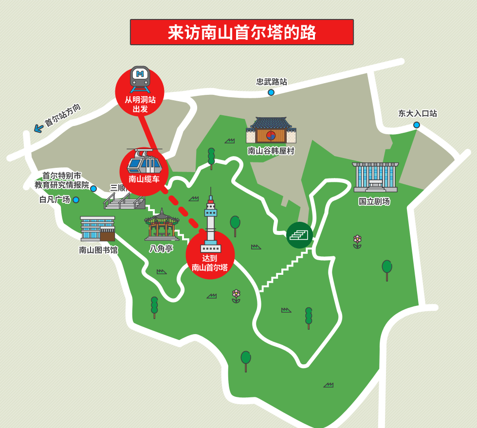 tourist map route04 cn